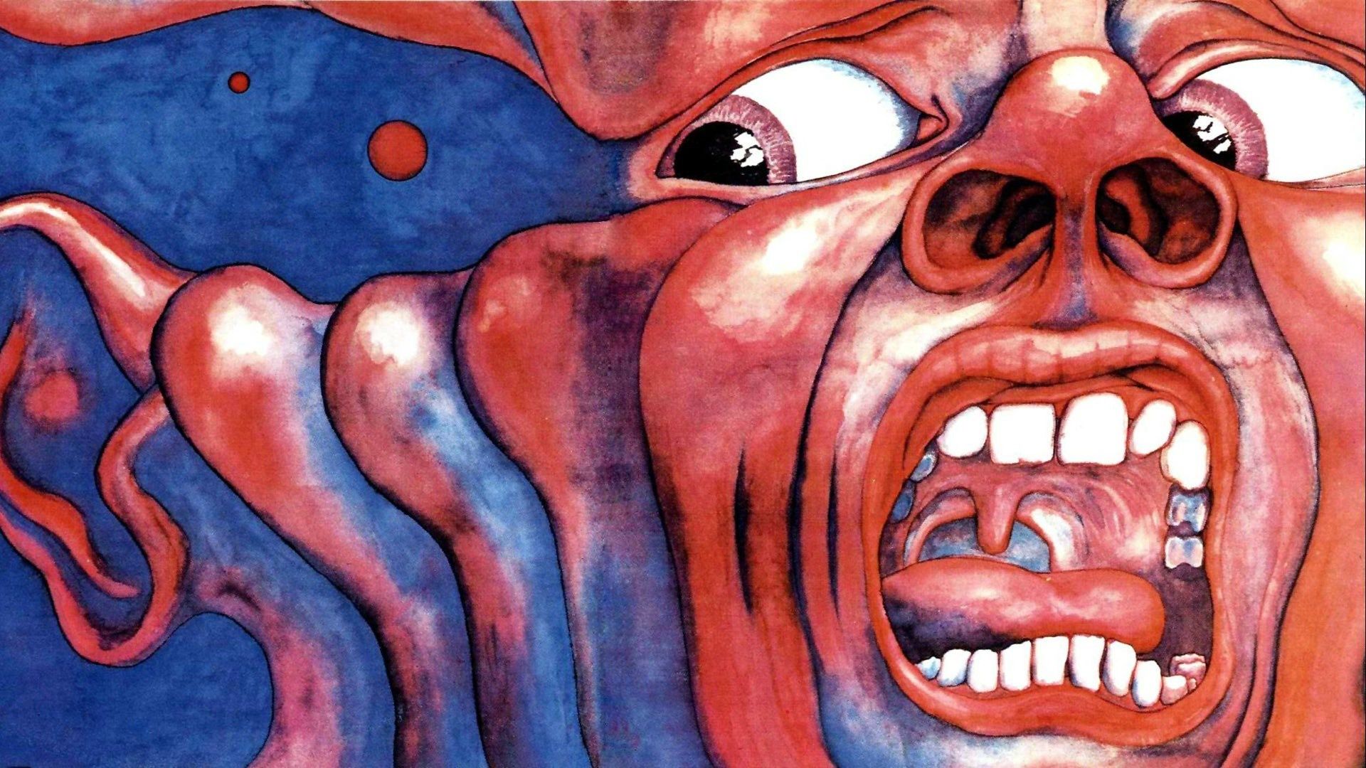 illustration, music, mouth, King Crimson, rock roll, ART Gallery HD Wallpaper