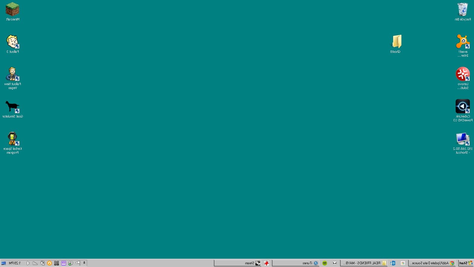 A desktop screen with various icons and tools - Windows 95, Windows 98