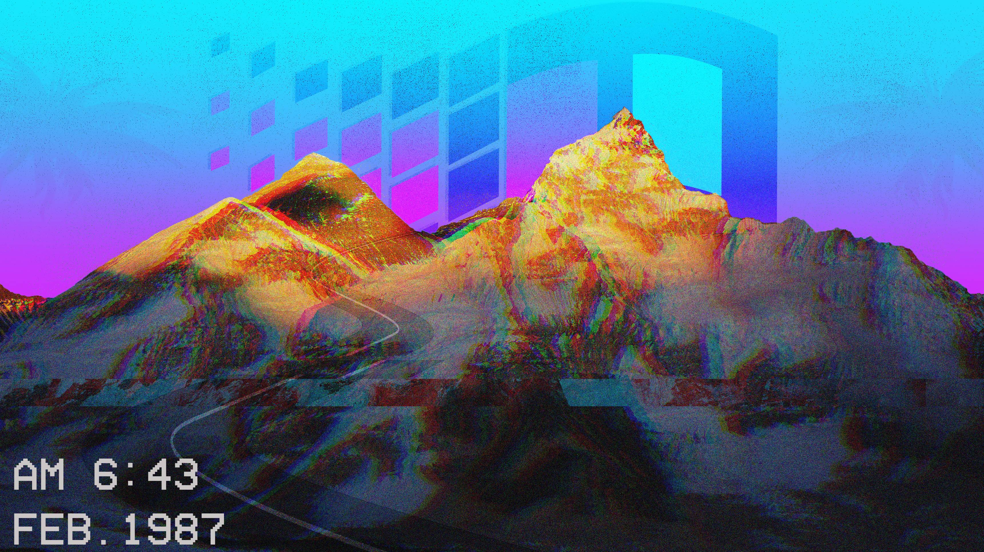 Aesthetic Windows 98 Wallpaper