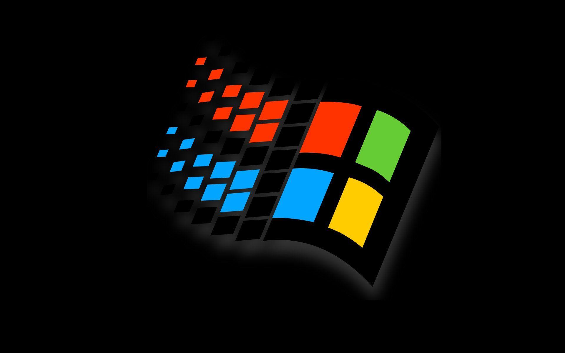 Windows 98 Dark Wallpaper Free Windows 98 Dark Background