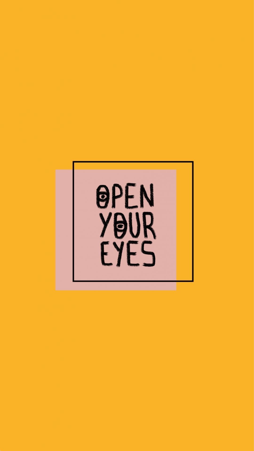 Open your eyes - Inspirational