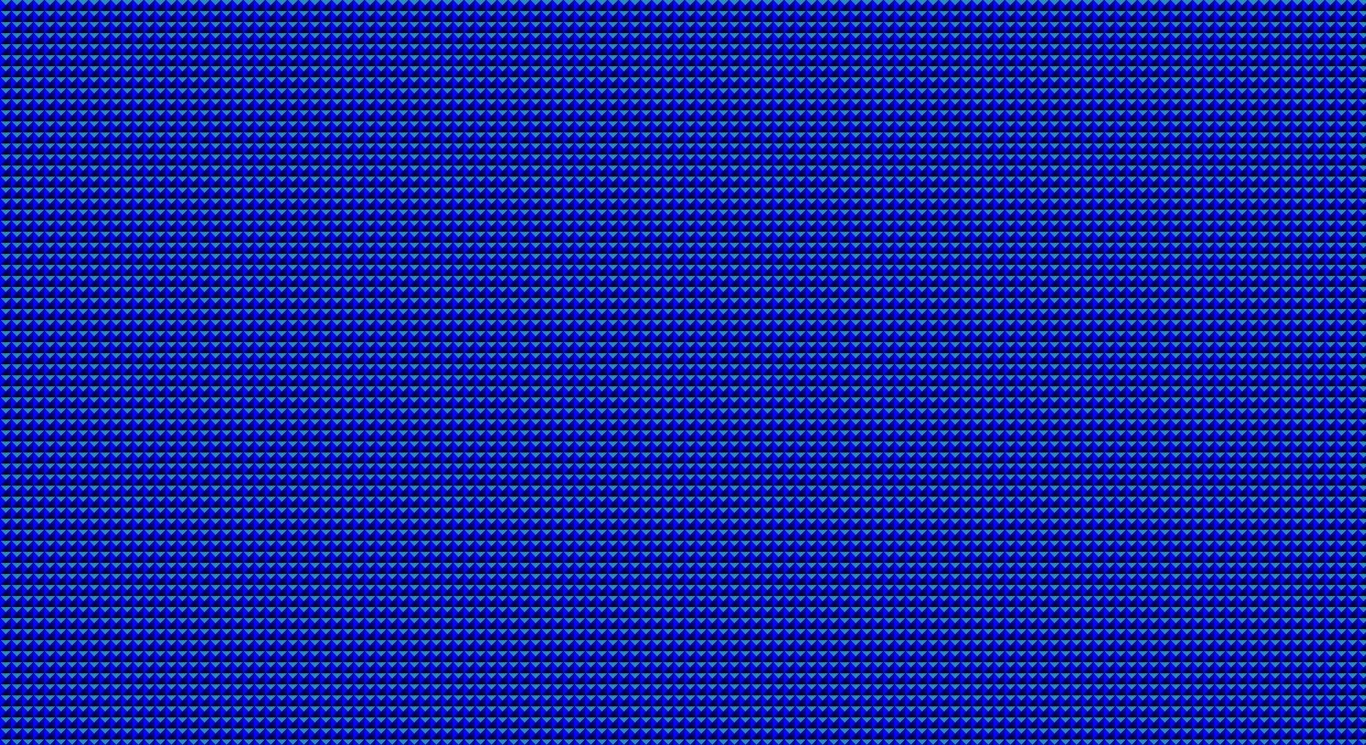 A blue LED screen with a dot pattern. - Windows 95
