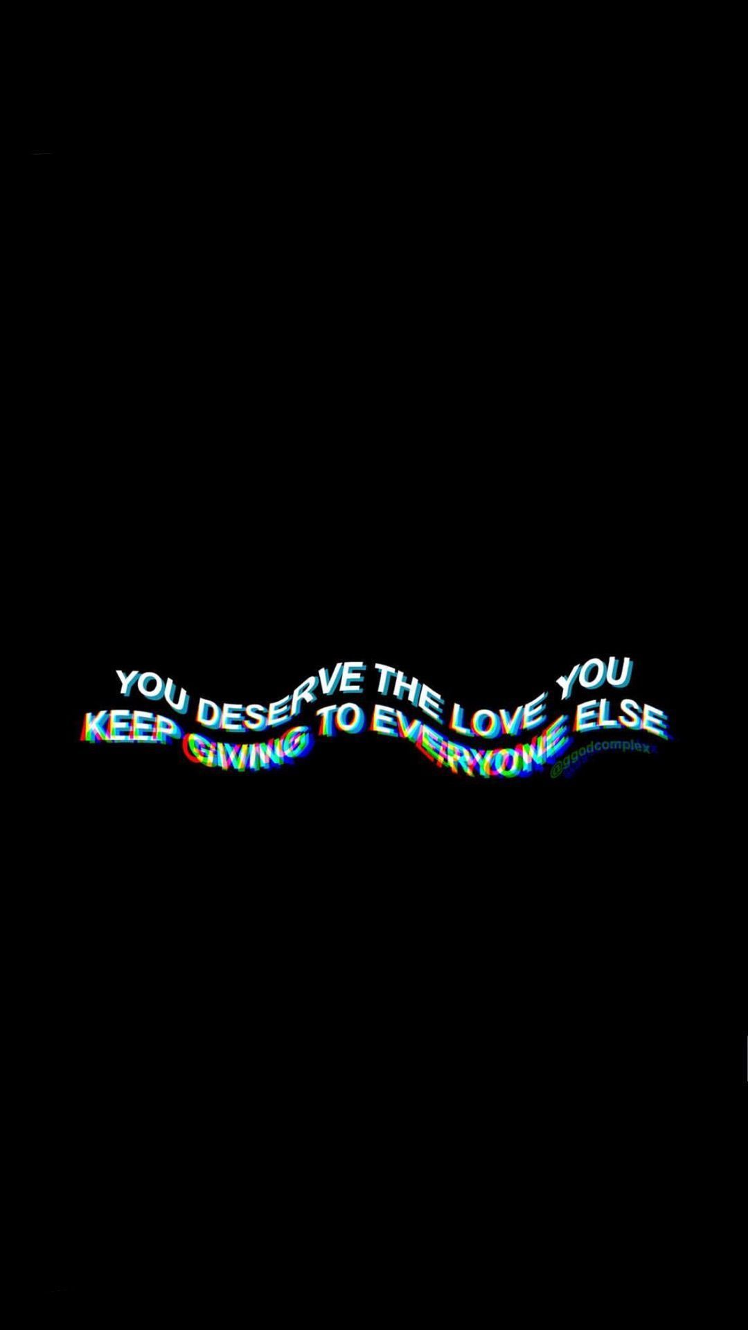 A black background with the words 