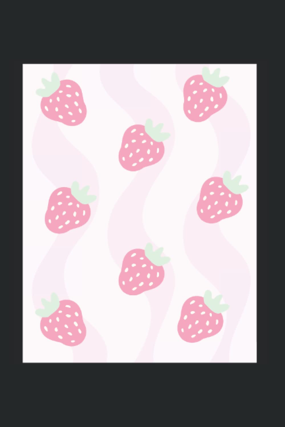 Danish Pastel Aesthetic Strawberries: Notebook 6x9 for Danish Pastel Aesthetic Lovers I Dot Grid Dotted Journal I 120 Pages: Publishing, Alex: Books