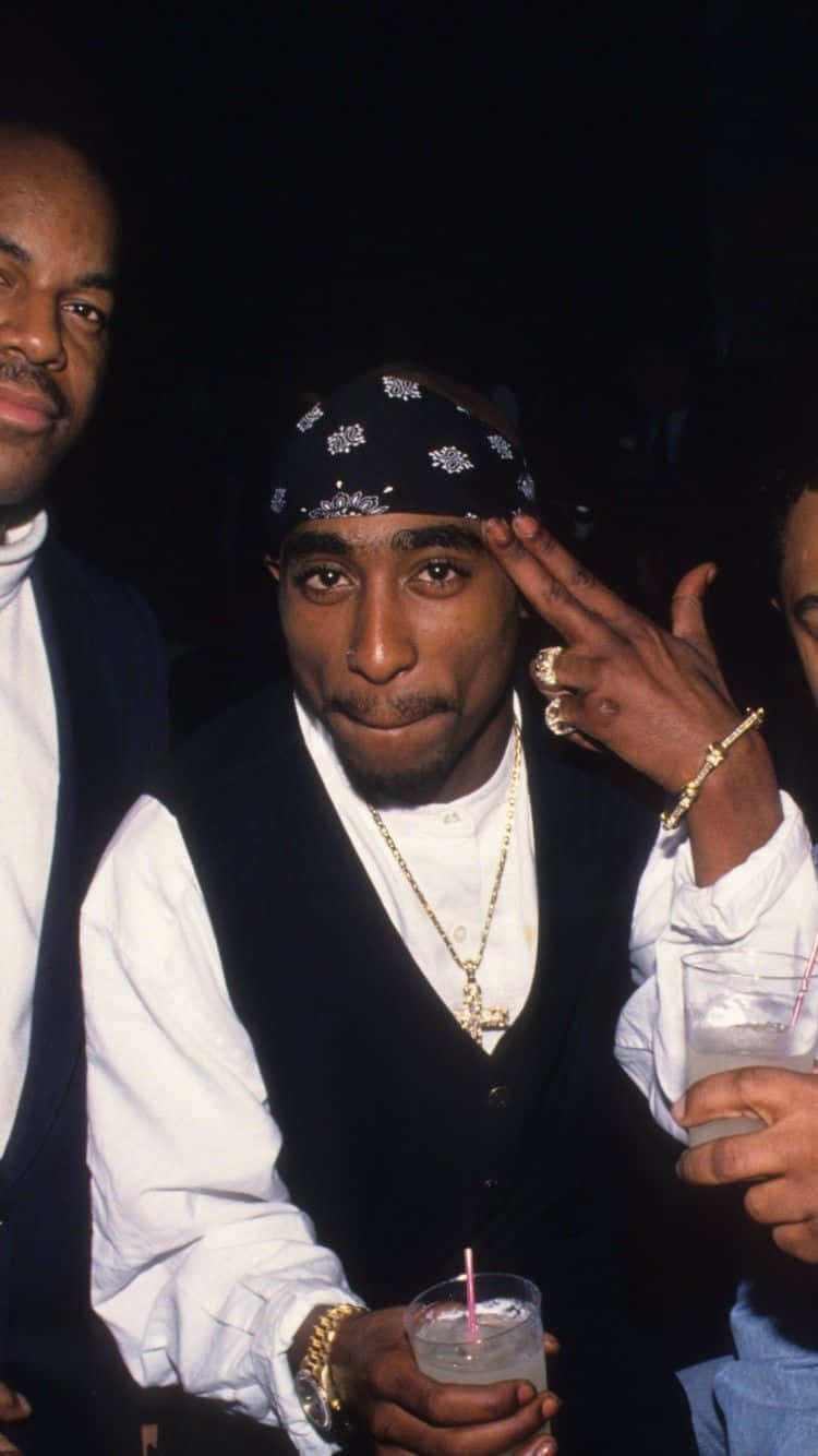 Download Tupac iPhone Wallpaper