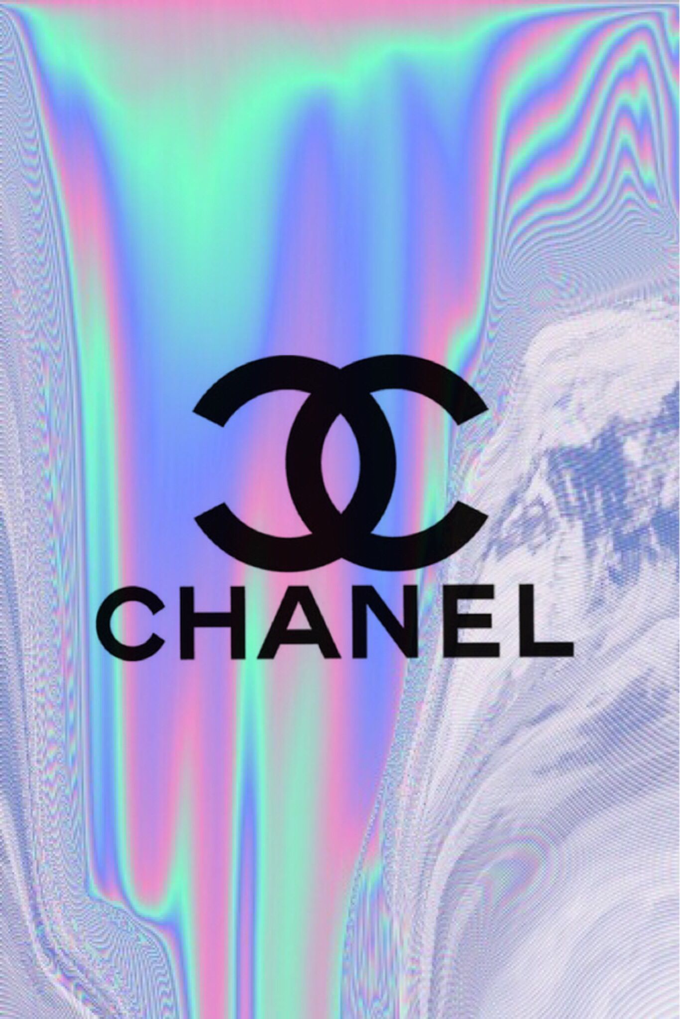 Chanel holographic background - Chanel