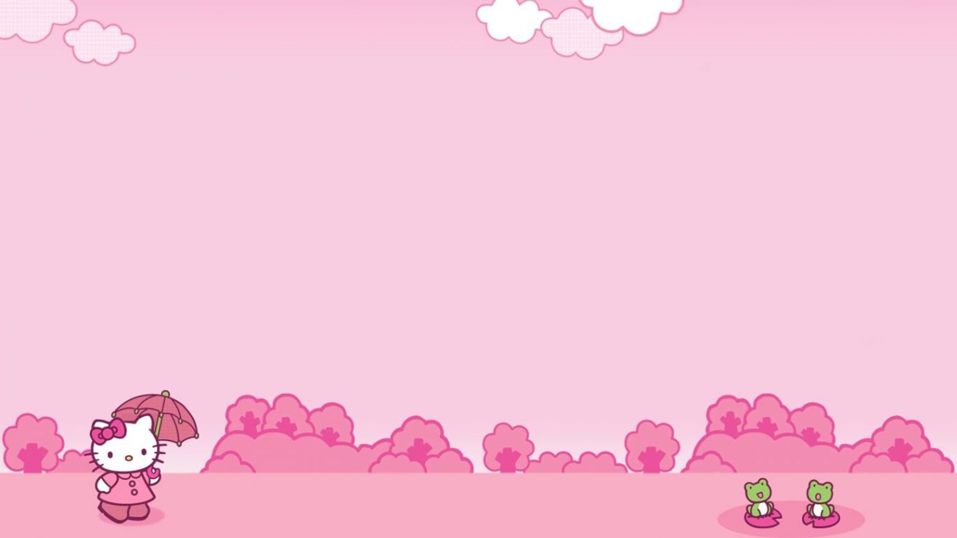 Hello Kitty in the pink sky wallpaper - Y2K, Hello Kitty, Sanrio