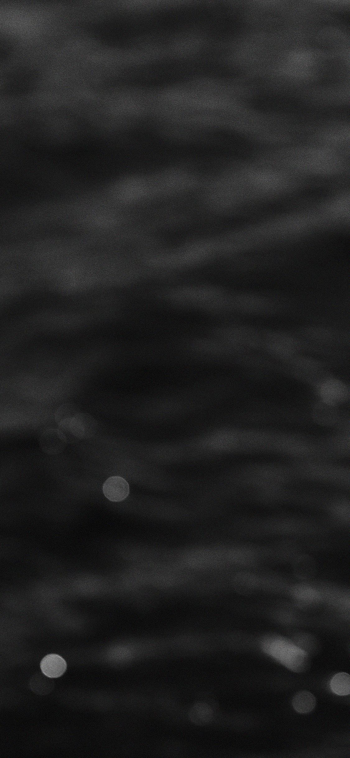 A black and white photo of water - Blurry