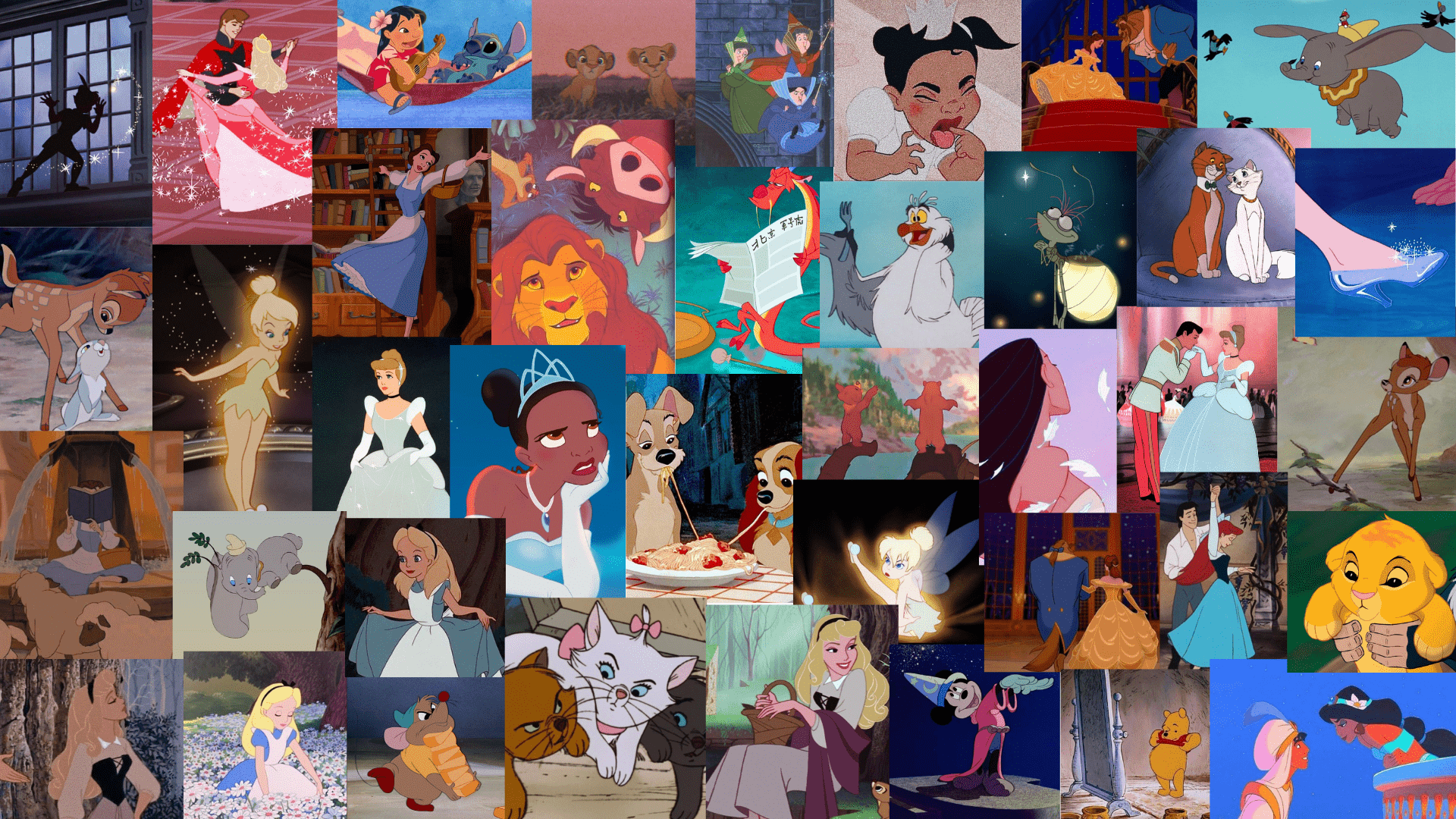 Disney Aesthetic. Disney collage, Disney desktop wallpaper, Cute laptop wallpaper