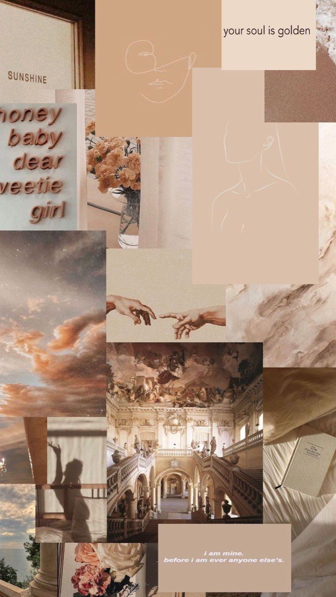 ariesandalo on Instagram: White Tee's go with everything ✨ #shop #aries #and #alo. Collage background, Aesthetic iphone wallpaper, Neutral wallpaper