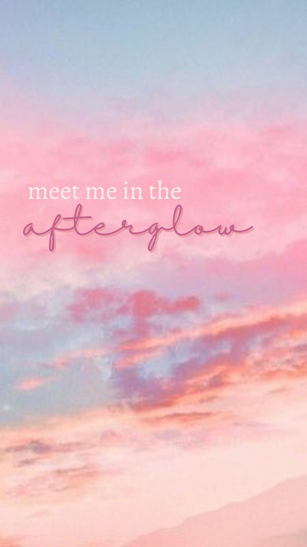 Meet me in the afterglow - Taylor Swift