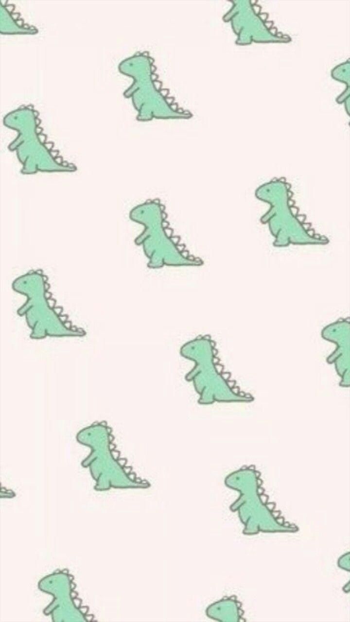 Green dinosaur wallpaper for your phone - Dinosaur