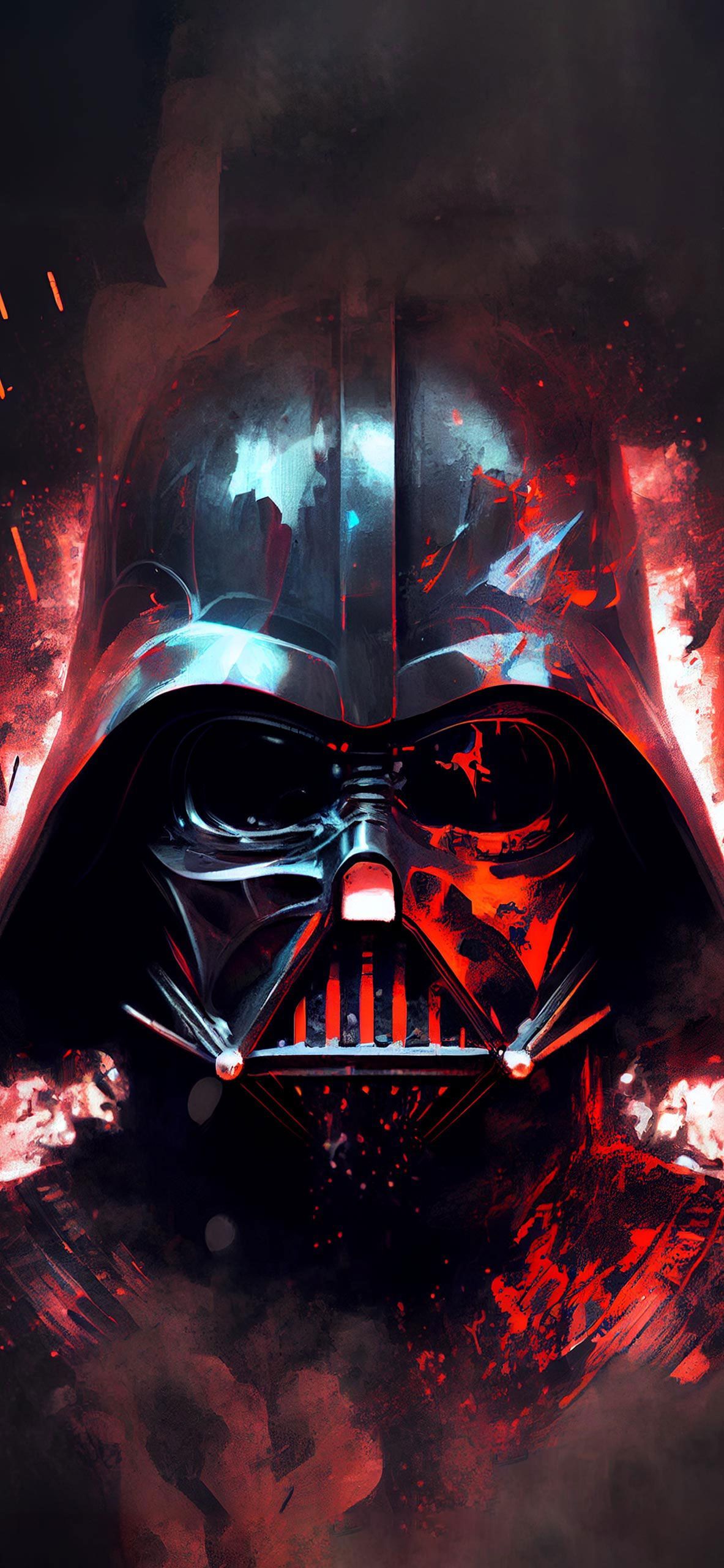 Darth Vader Art Wallpaper Star Wars Wallpaper iPhone