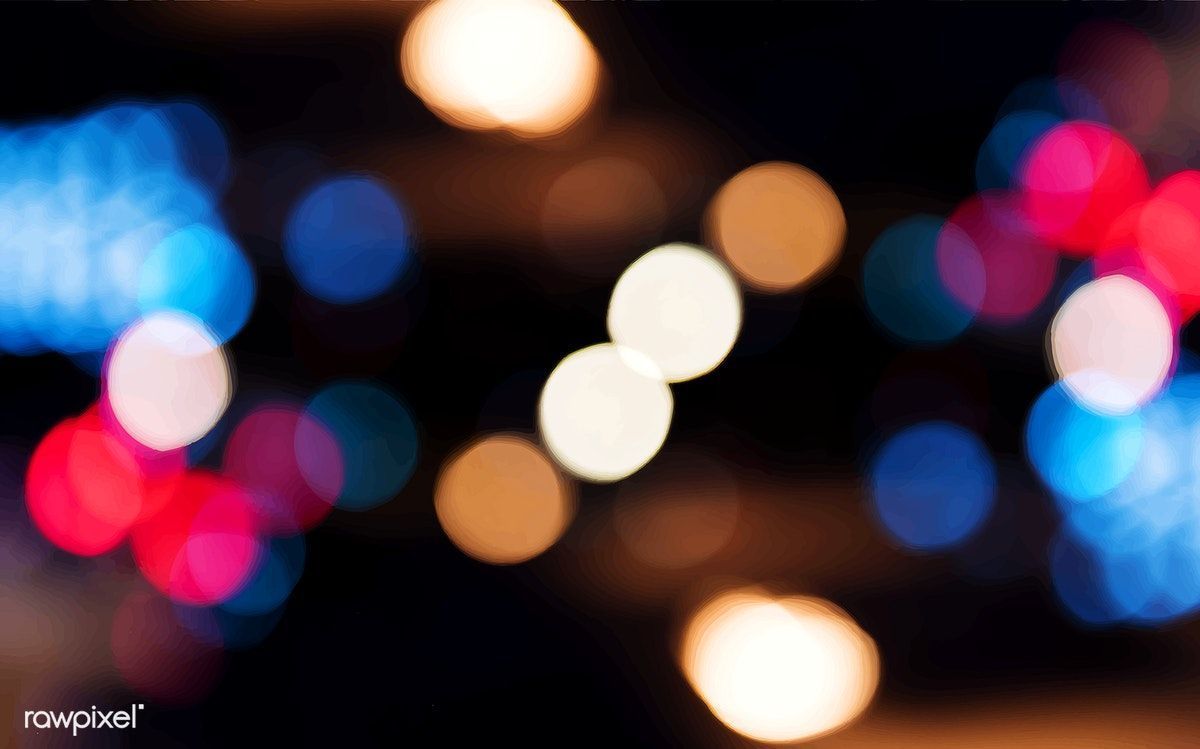 A blurry image of lights in the dark - Blurry
