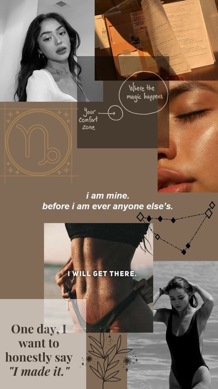 aesthetic wallpaper. Capricorn aesthetic, Motivational quotes wallpaper, Healing quotes