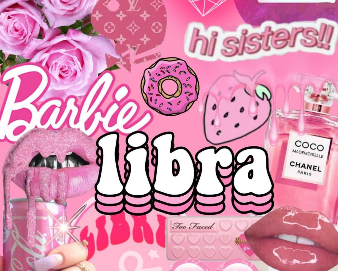 A picture of barbie and her friends - Libra