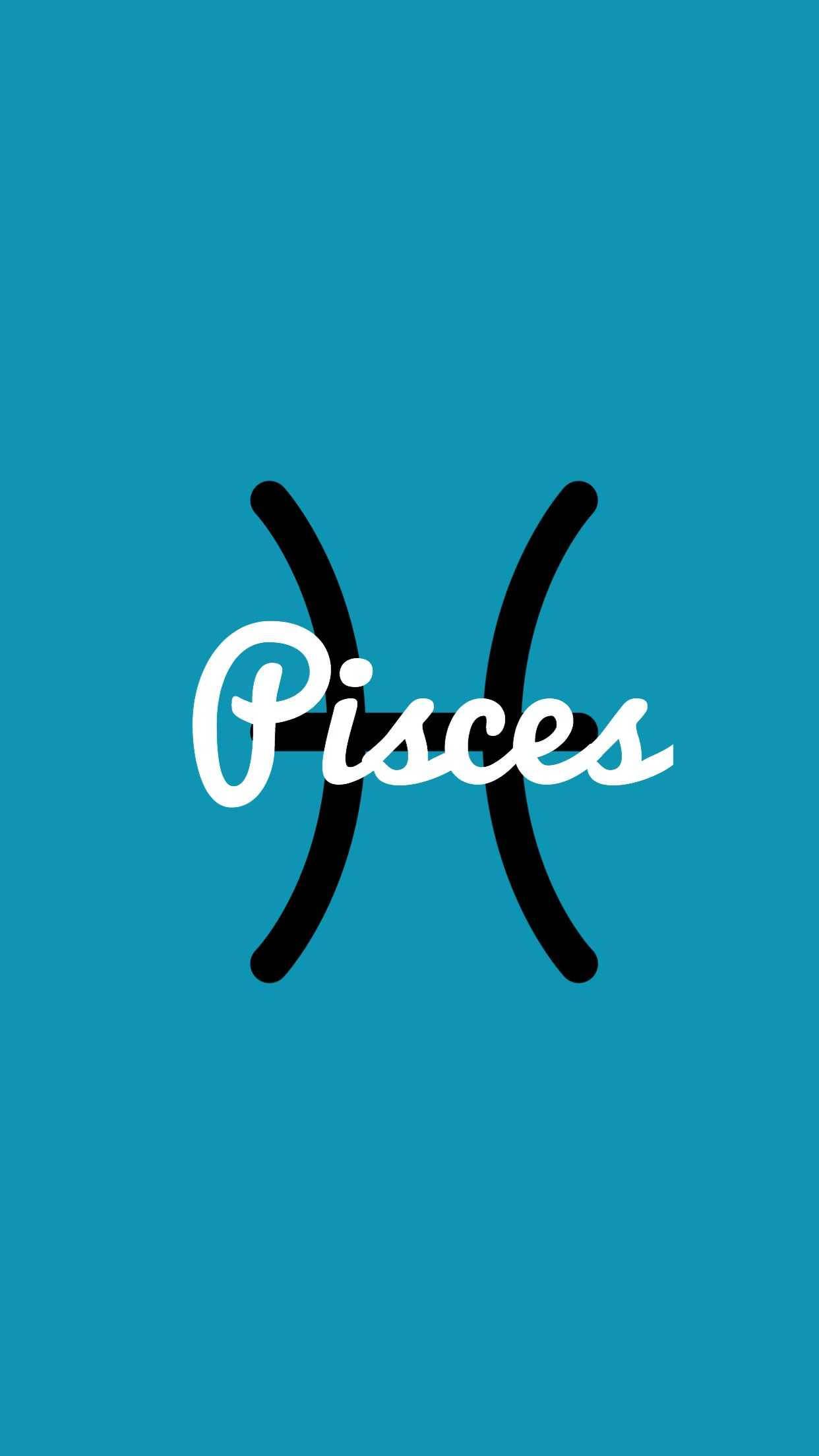 A logo for the zodiac sign pisces - Pisces