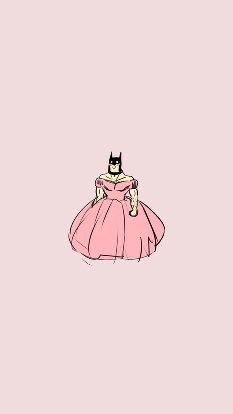 Batman in a pink dress - Batman