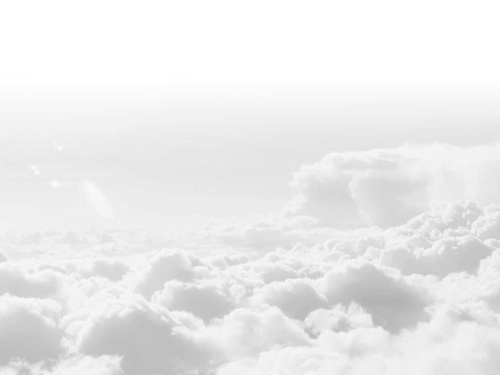 A black and white photo of a sky filled with clouds. - White, photography, cute white