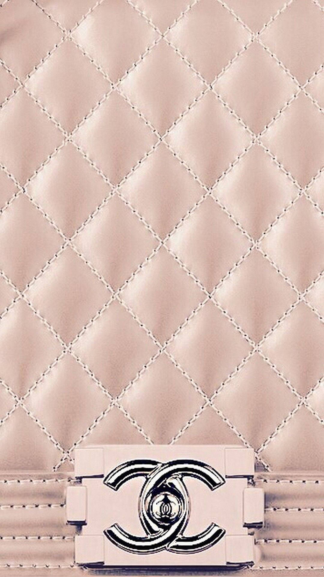 Chanel quilted lambskin leather bag - Rose gold