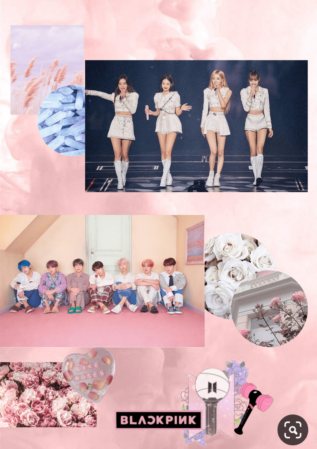 Blackpink And BTS Aesthetic Wallpaper