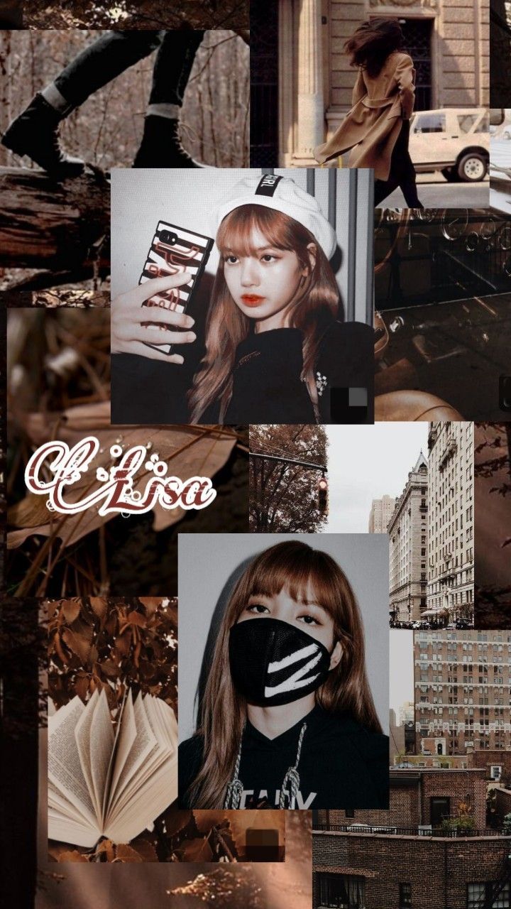 aesthetic #lisa #lisablackpink #brown #brownaesthetic #wallpaper #blackpink. Nữ thần, Con gái, Ảnh tường cho điện thoại