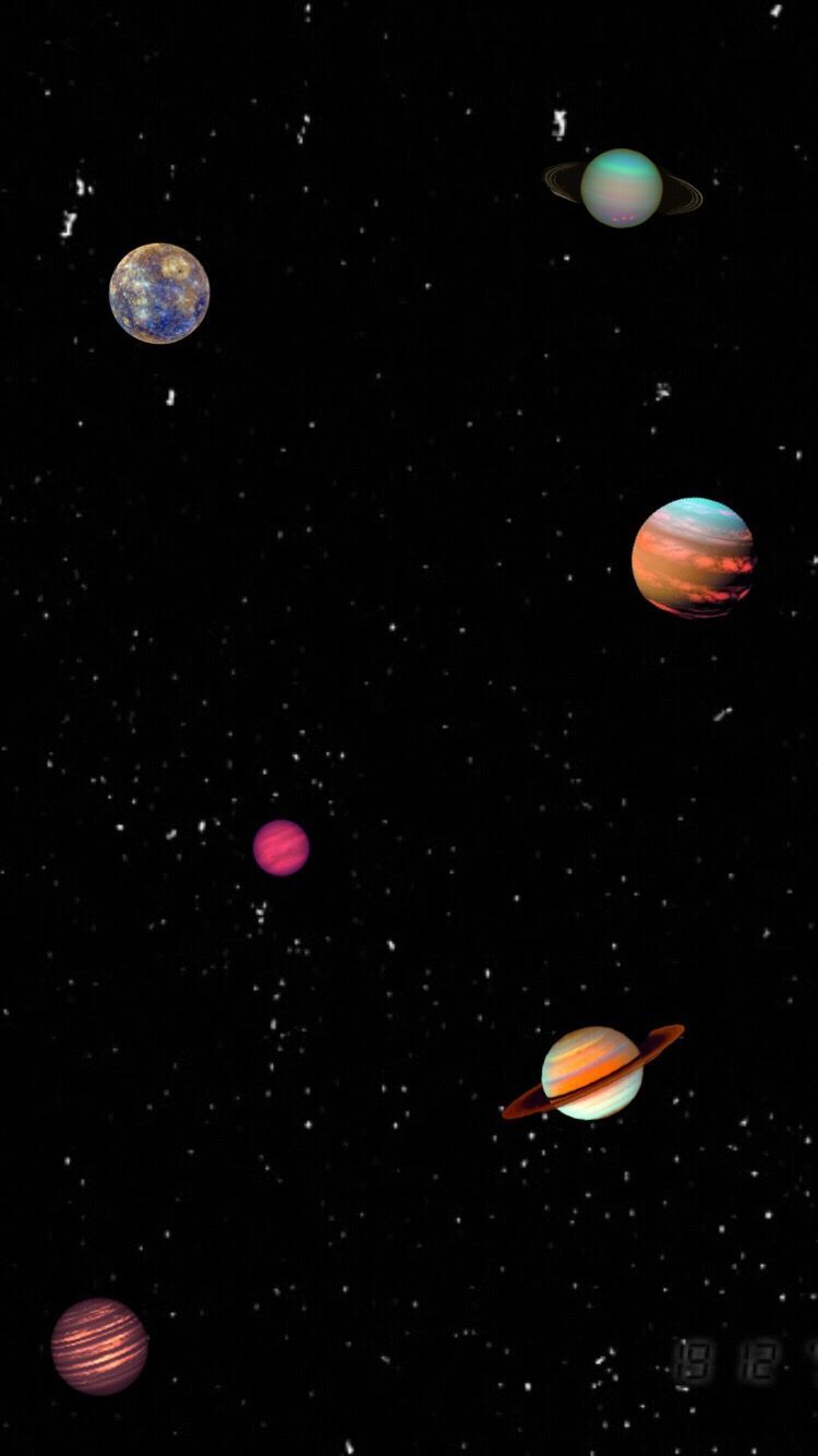 aesthetic #space #wallpaper #astrology. Planets wallpaper, Space phone wallpaper, Wallpaper space