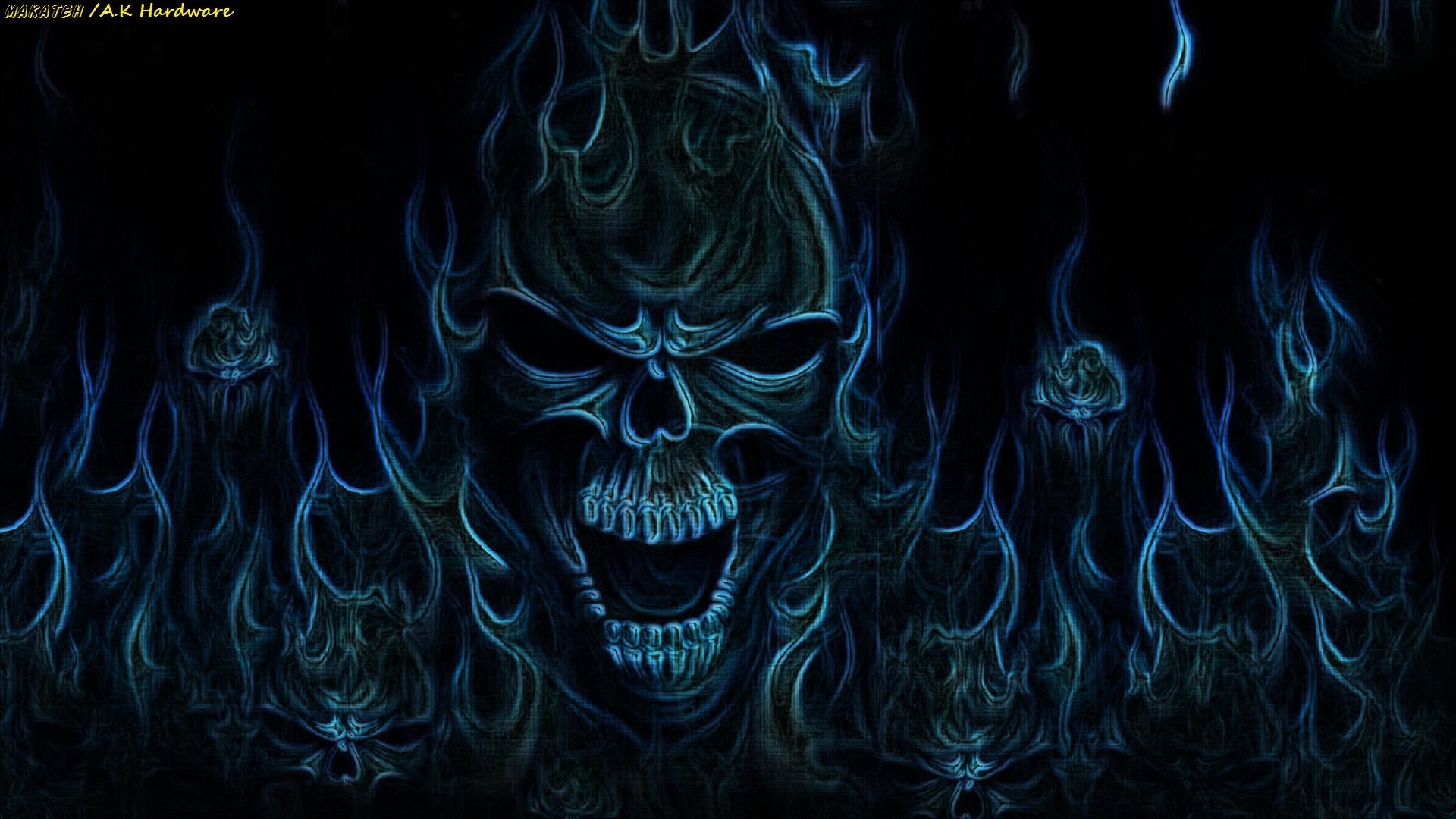 Dark Skull Wallpaper