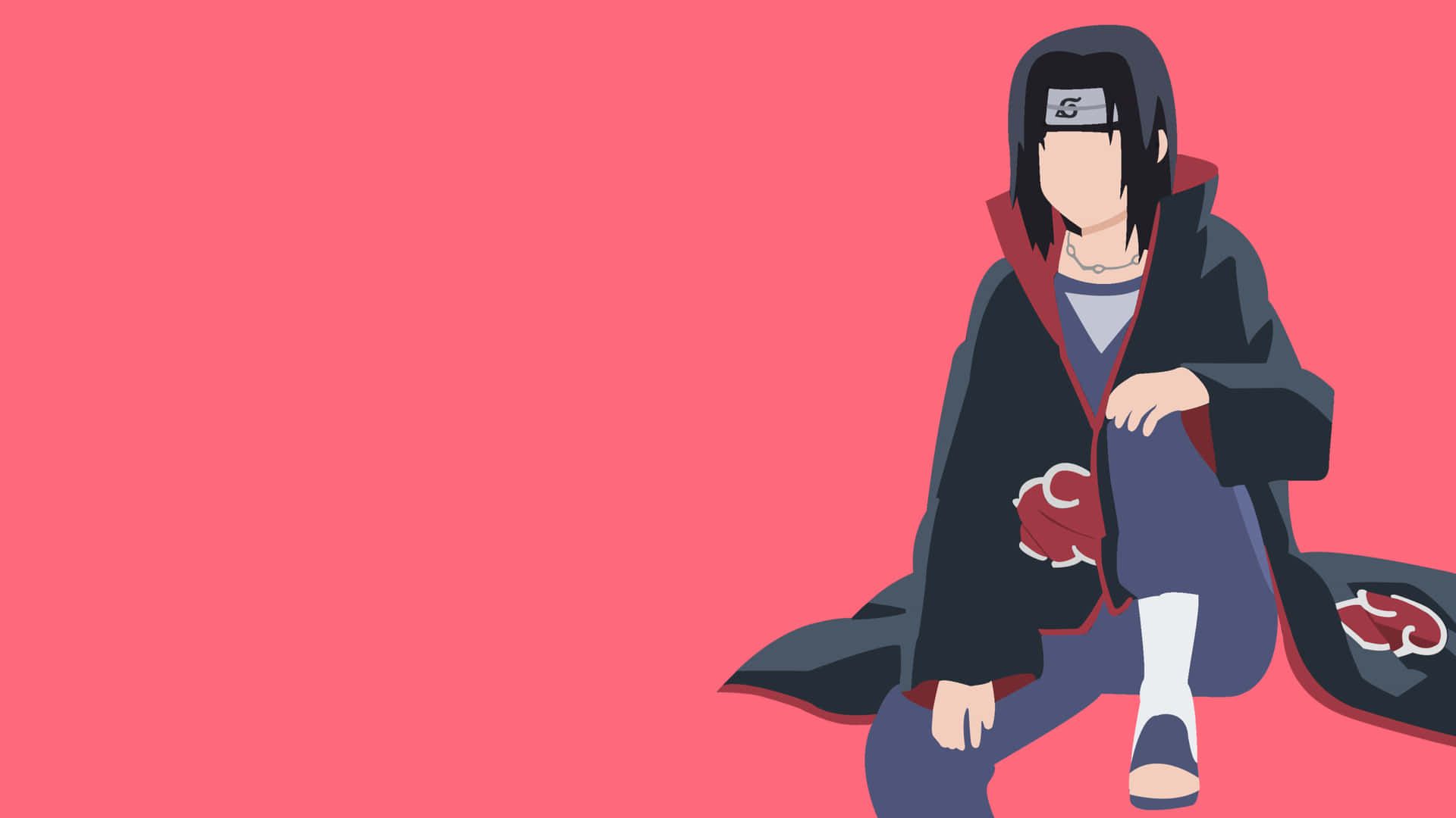 Download Itachi Uchiha Akatsuki Aesthetic Illustration Wallpaper