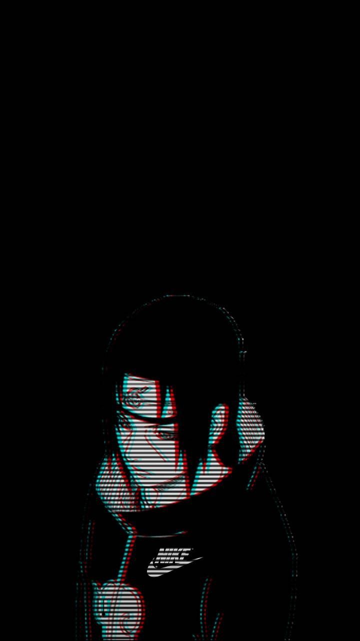 Aesthetic Glitch Wallpaper for iPhone with high-resolution 1080x1920 pixel. You can use this wallpaper for your iPhone 5, 6, 7, 8, X, XS, XR backgrounds, Mobile Screensaver, or iPad Lock Screen - Itachi Uchiha