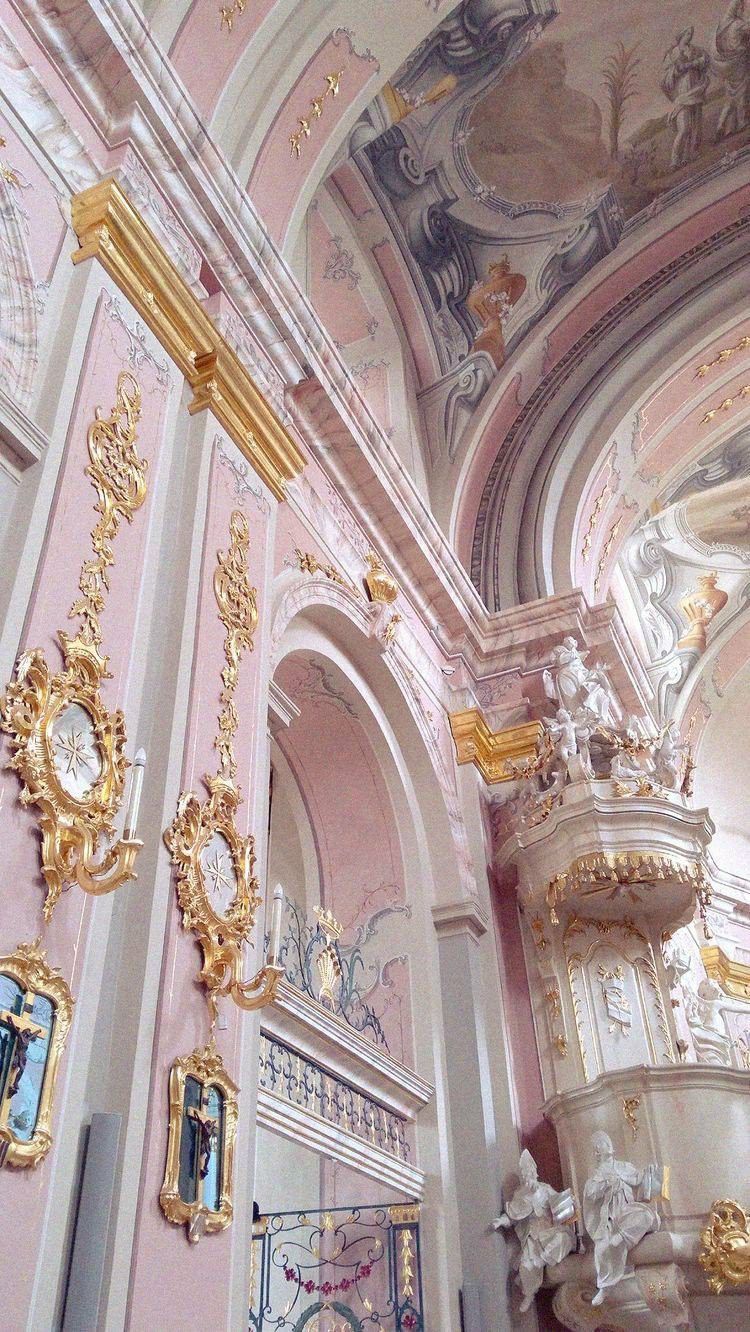 wall of castle. Baroque architecture, Aesthetic wallpaper, Aesthetic pastel wallpaper