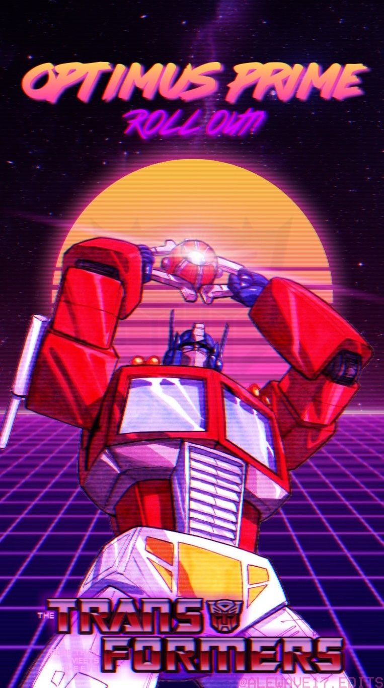 A poster for the movie transformers - 80s