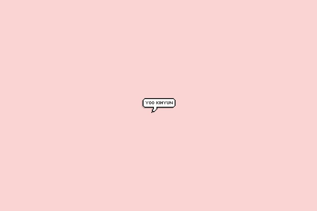 Pink aesthetic wallpaper phone background with text that says 