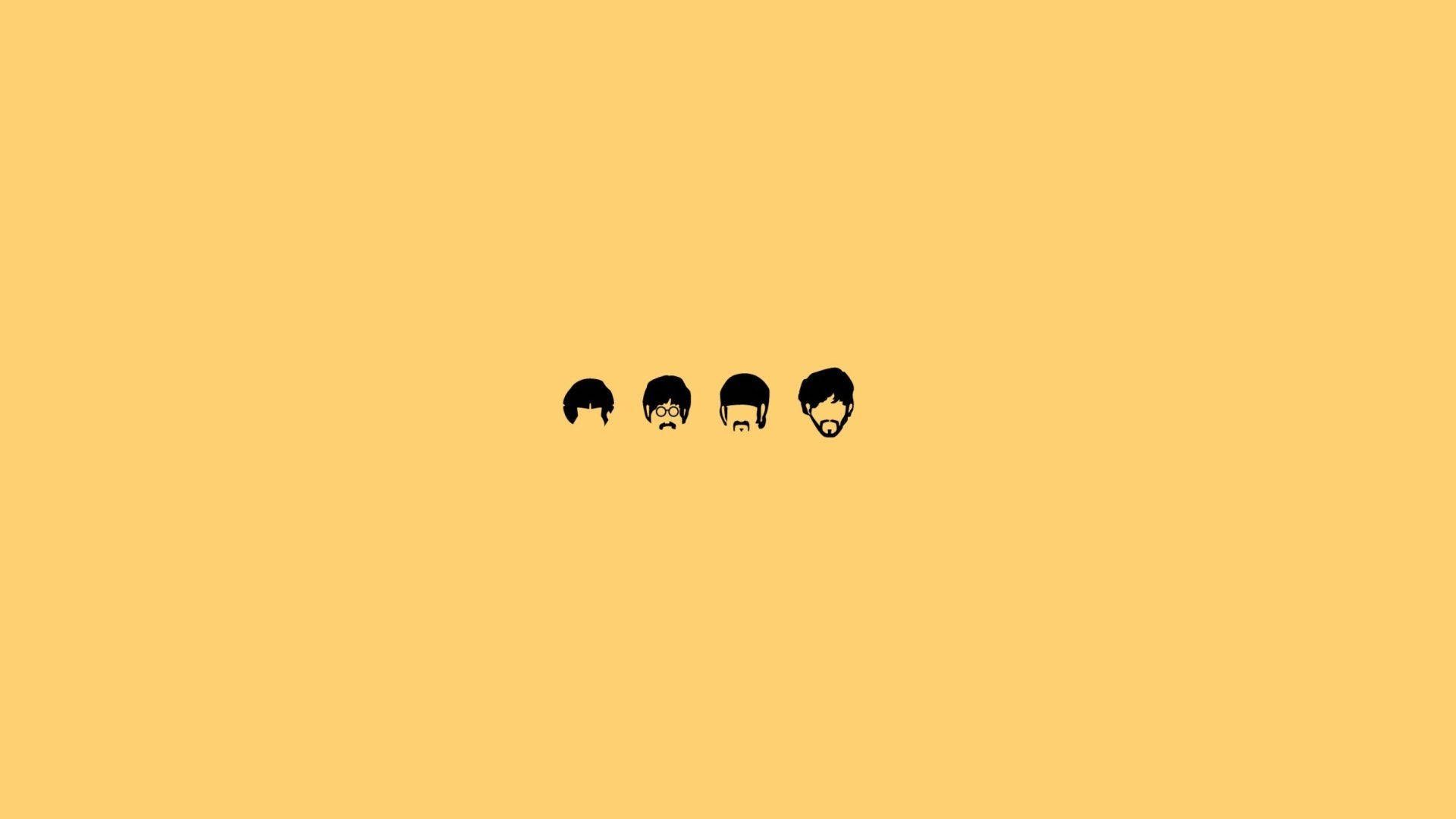 Download Minimalist Aesthetic Desktop Beatles Icon Wallpaper