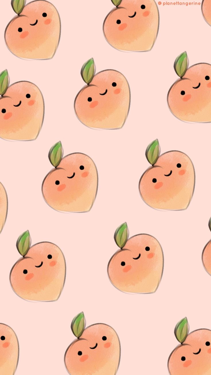 Peachy Keen iPhone wallpaper by planettangerine. Get it for free on the @prettywallpaper account! - Peach