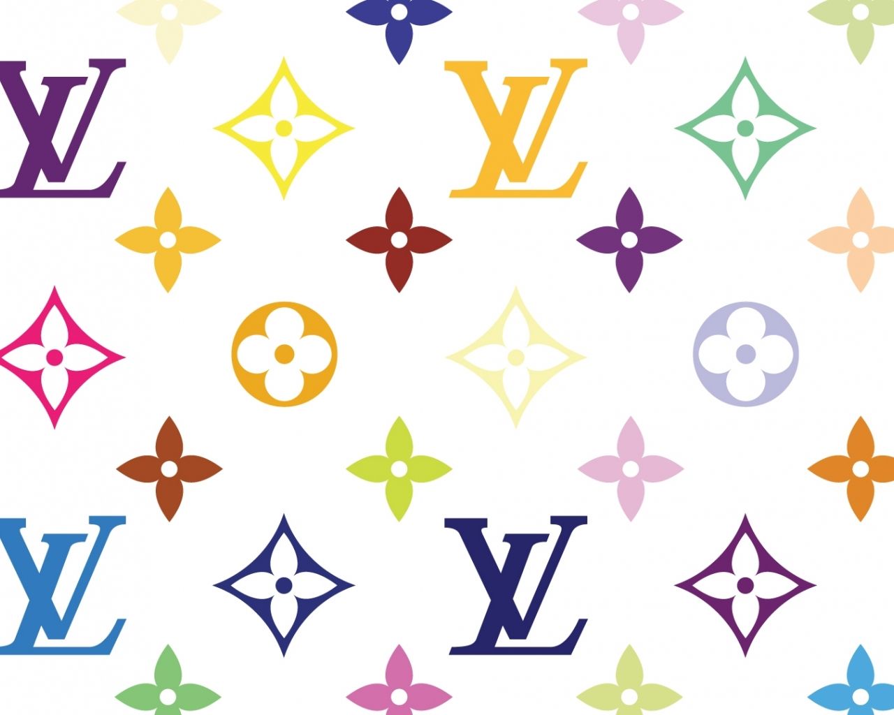 Louis Vuitton Multicolor Wallpaper Free Louis Vuitton Multicolor Background