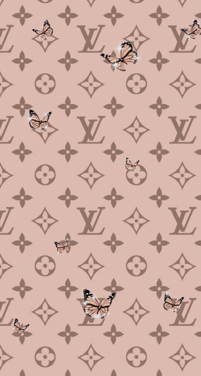 Louis vuitton pattern with butterflies - Louis Vuitton