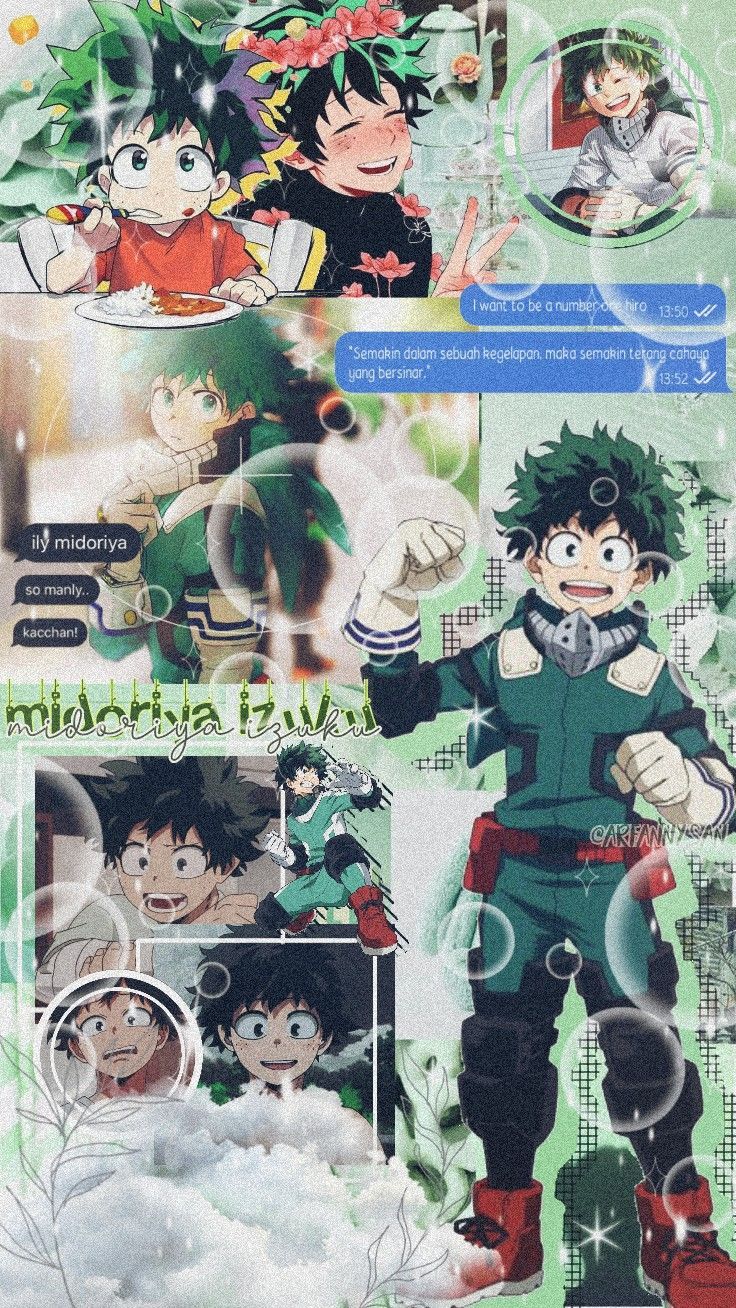 Midoriya izuku. Cute anime wallpaper, Hero wallpaper, Anime background wallpaper