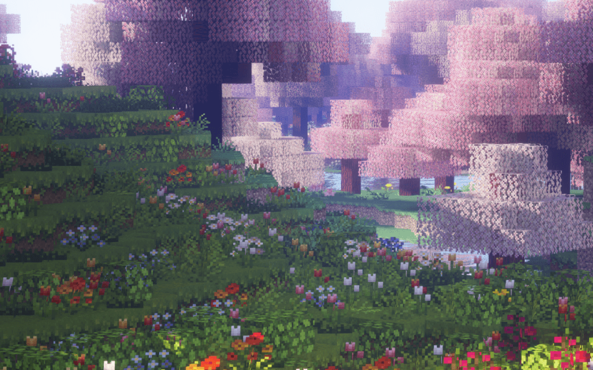 Minecraft PC Aesthetic Wallpaper