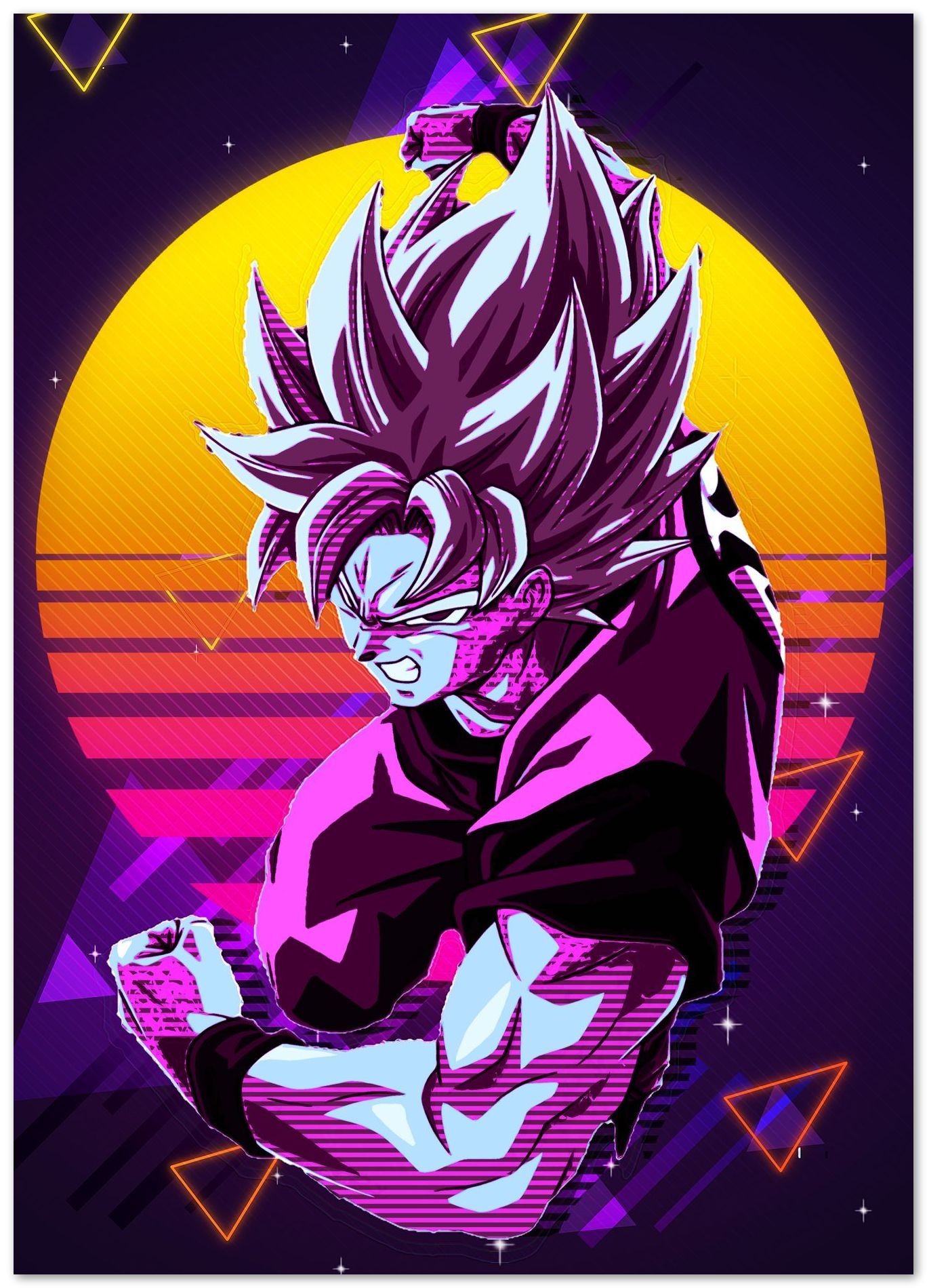 goku super saiyan dbz - illustrations and artworks made