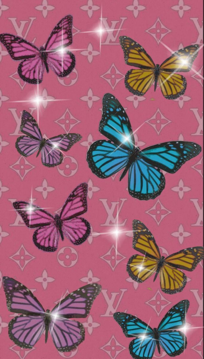 Butterfly Louis Vuitton Wallpaper
