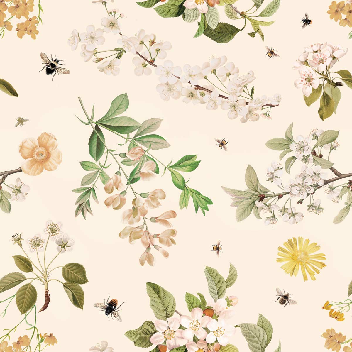 Lovely Bee Orchard Wallpaper.com Wallstickers And Wallpaper Online Store