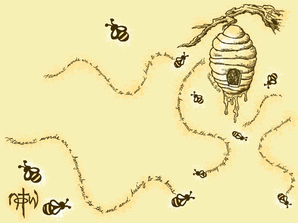 Cute Bee Wallpaper