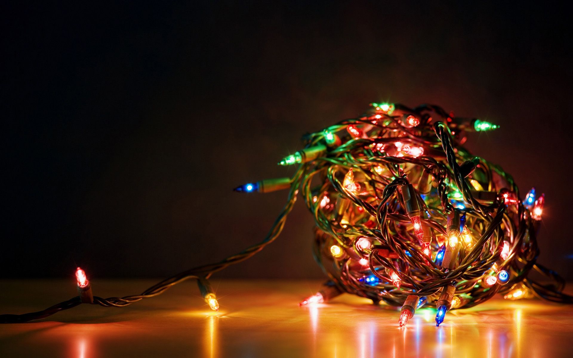 Christmas Lights HD Wallpaper and Background