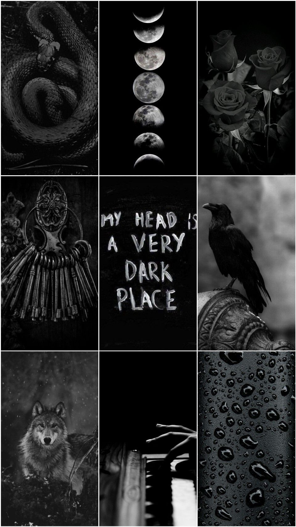 My head is a very dark place - Gothic, emo