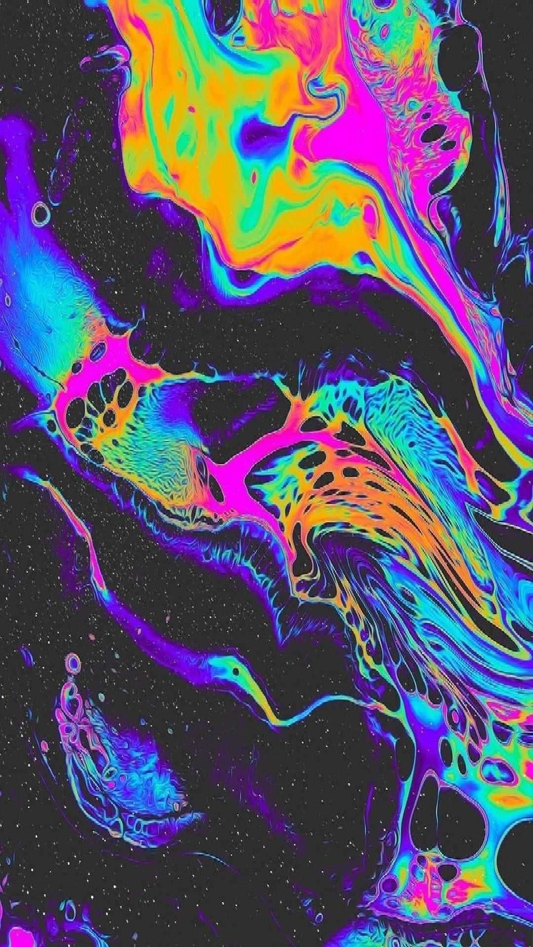 Aesthetic Trippy iPhone Wallpaper with high-resolution 1080x1920 pixel. You can use this wallpaper for your iPhone 5, 6, 7, 8, X, XS, XR backgrounds, Mobile Screensaver, or iPad Lock Screen - Galaxy