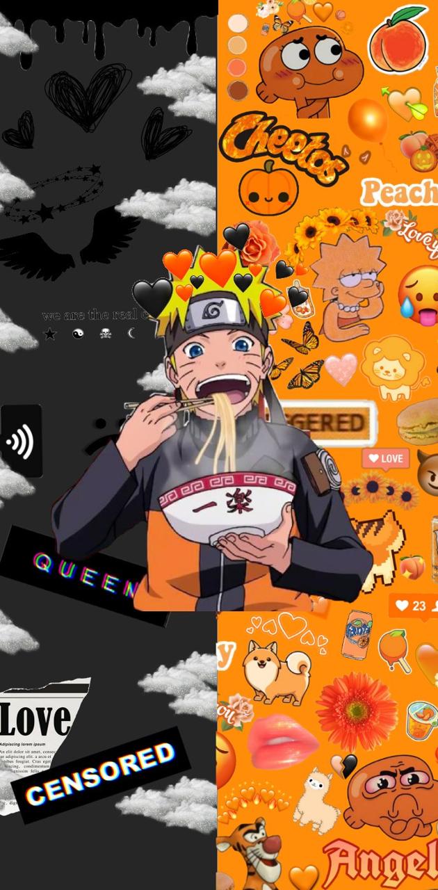 Naruto eating noodles - Naruto