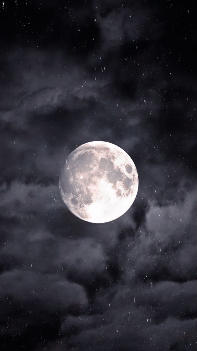 A full moon is shown in the sky - Moon