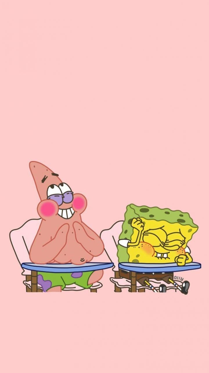 Spongebob And Patrick Aesthetic Wallpaper