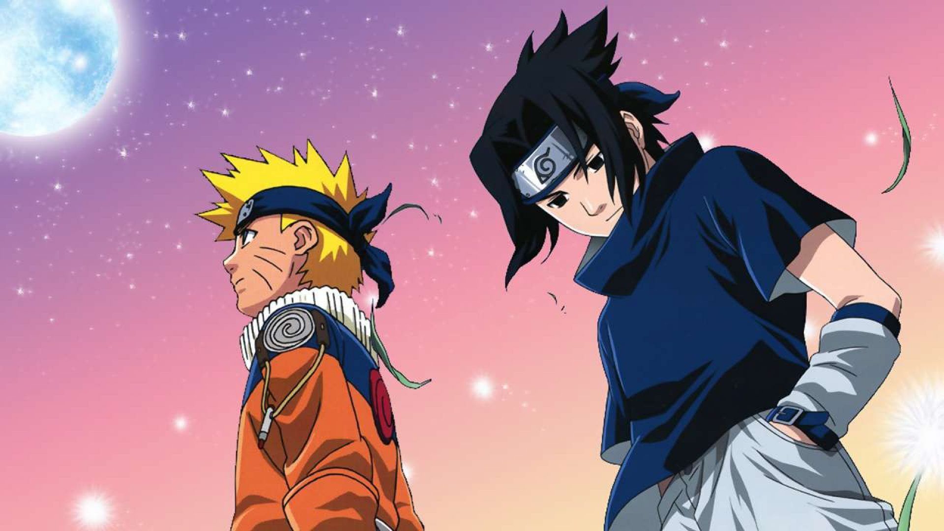 Naruto and Sasuke are the two main characters of the popular anime series, 